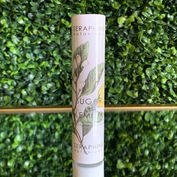 Seraphine Botanicals Sugar + Lemon Moisturizing Lip Buffer Scrub | NEW - Picture 1 of 10
